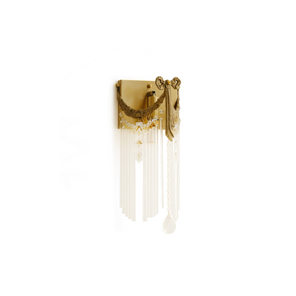 Bow Tie Crystal Wall Lamp