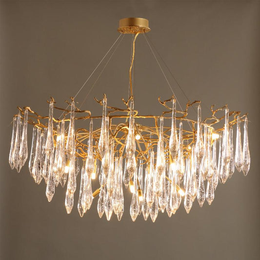 Branchs Brass Chandelier