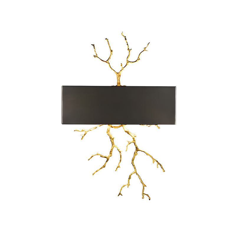 Brass Branch Wall Lamp