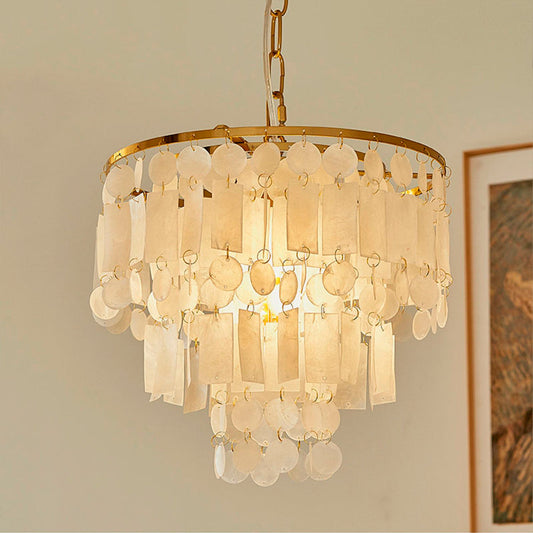 Capiz Shell Chandelier