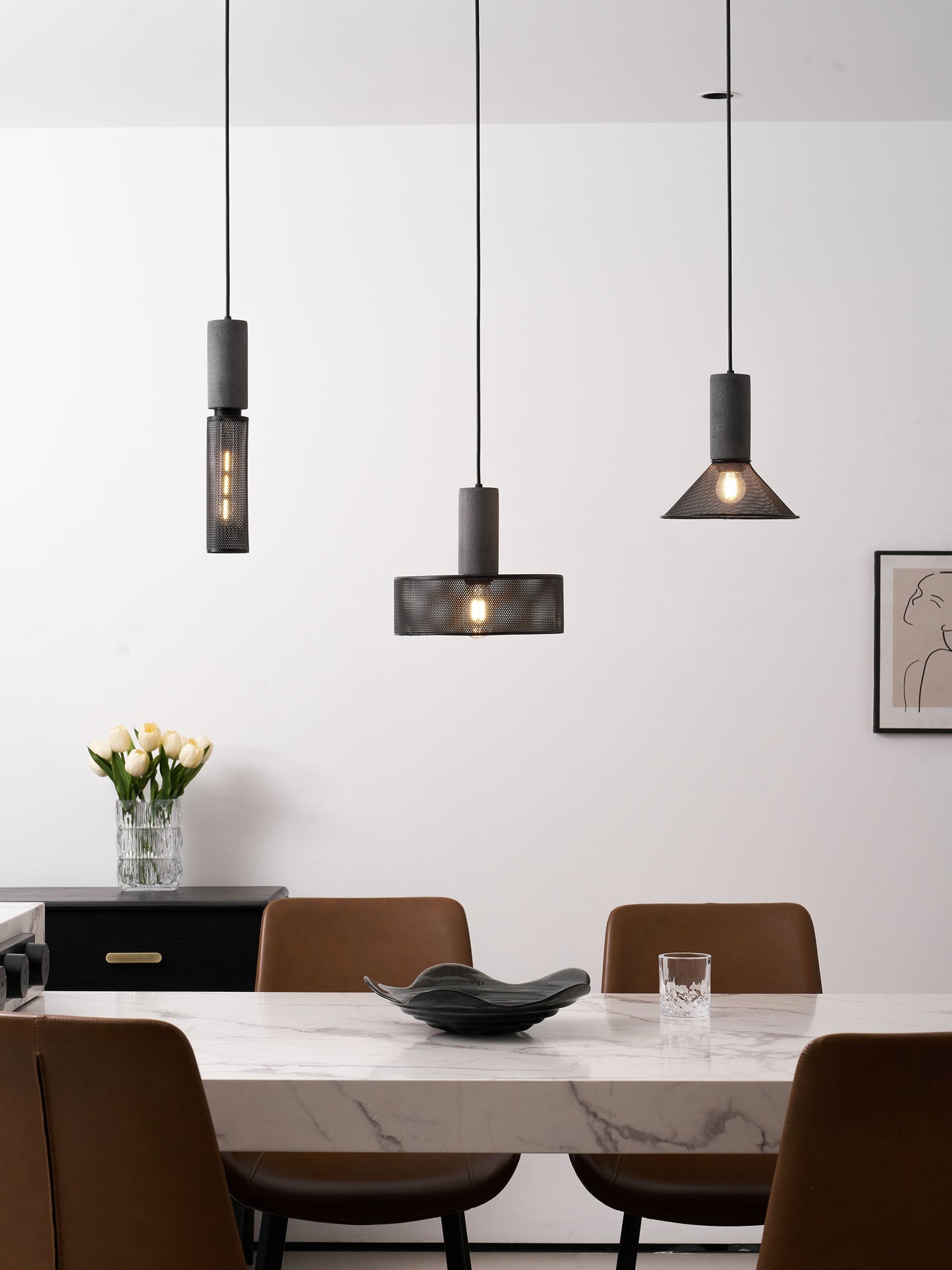 Concrete Industry Pendant Lamp