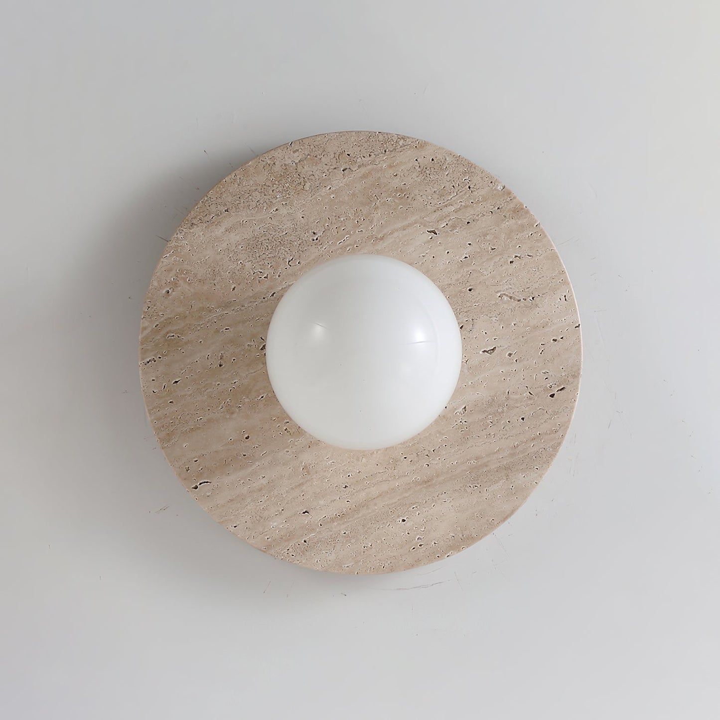 Elira Travertine Wall Lamp