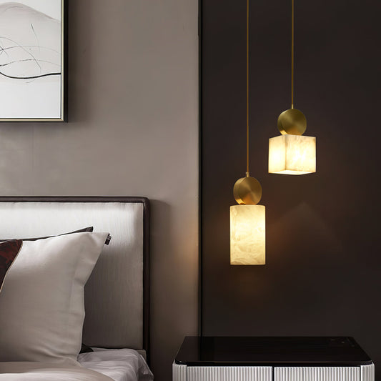 Obolus Alabaster Pendant Light