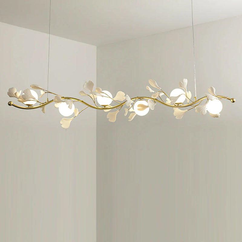 Gingko Glass Chandelier