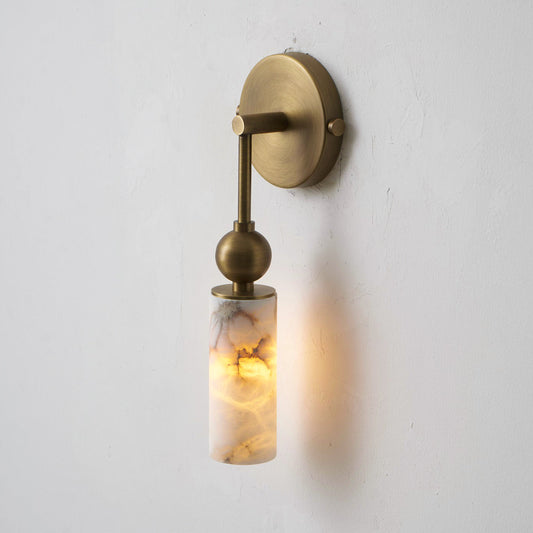 Metro Alabaster Wall Lamp