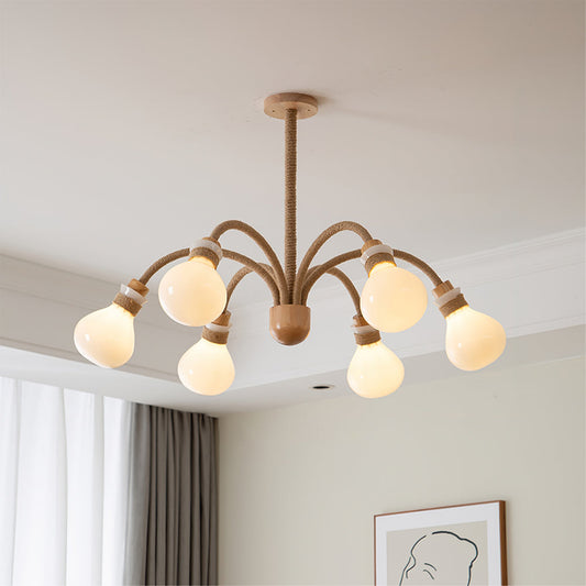 Hemp Rope Chandelier