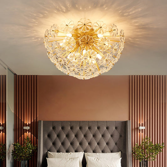 Lamina Crystal Ceiling Light