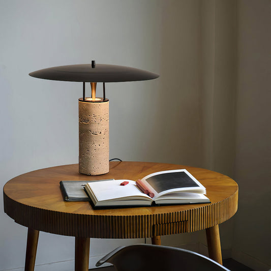 Gioe Travertine Table Lamp