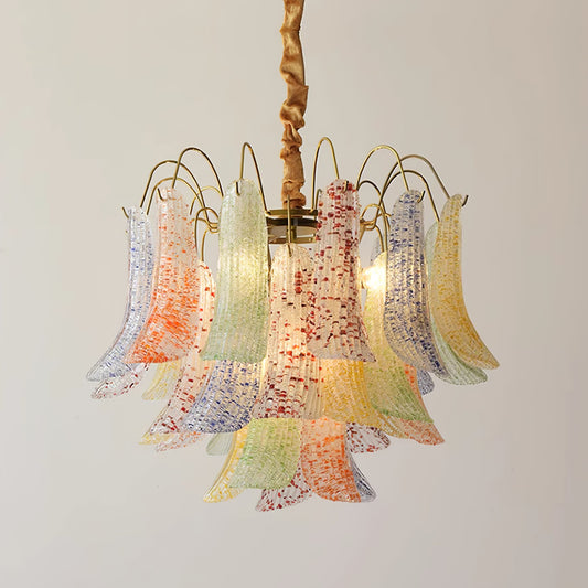 Mazzega Murano Glass Chandelier