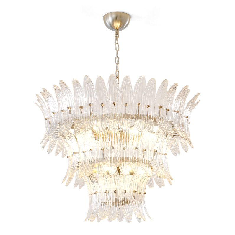 Murano Glass Palm Chandelier