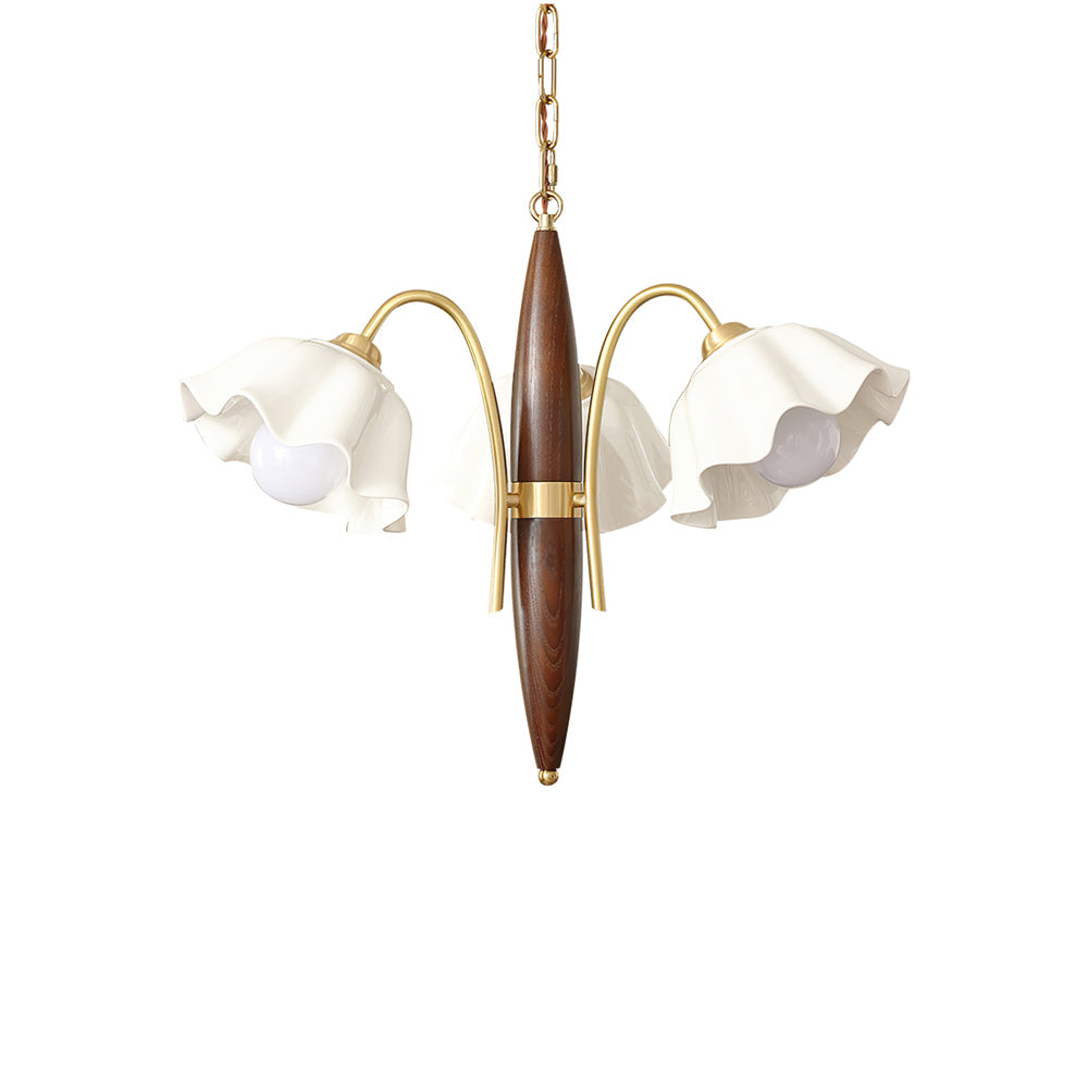 Olina Flower Ceramics Chandelier