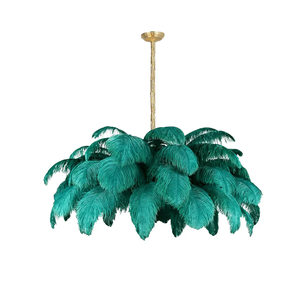 Ostrich Feather Chandeliers