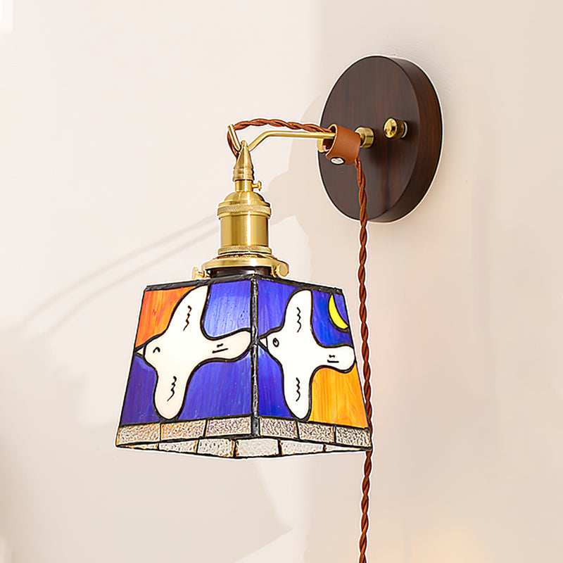 Peace Dove Plug In Wall Lamp