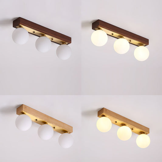 Penta Wood Ceiling Light