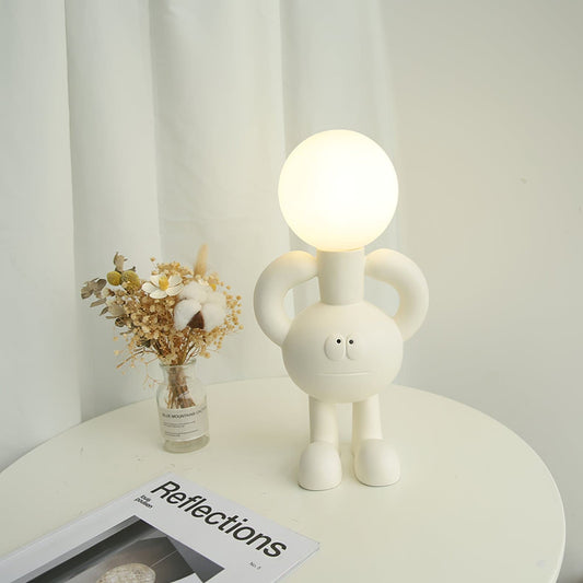 Resin Robot Table Lamp