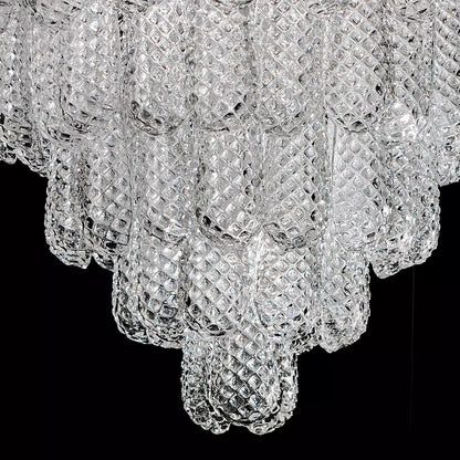 Waffle Chandelier