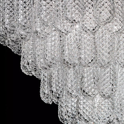 Waffle Chandelier