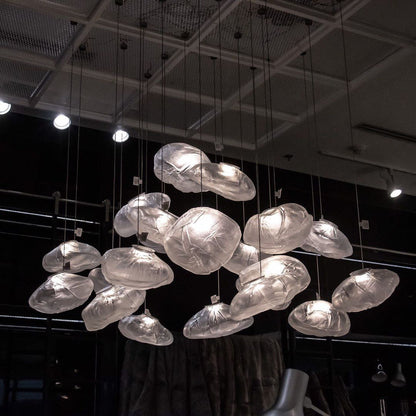 Random 73 Glass Pendant Light