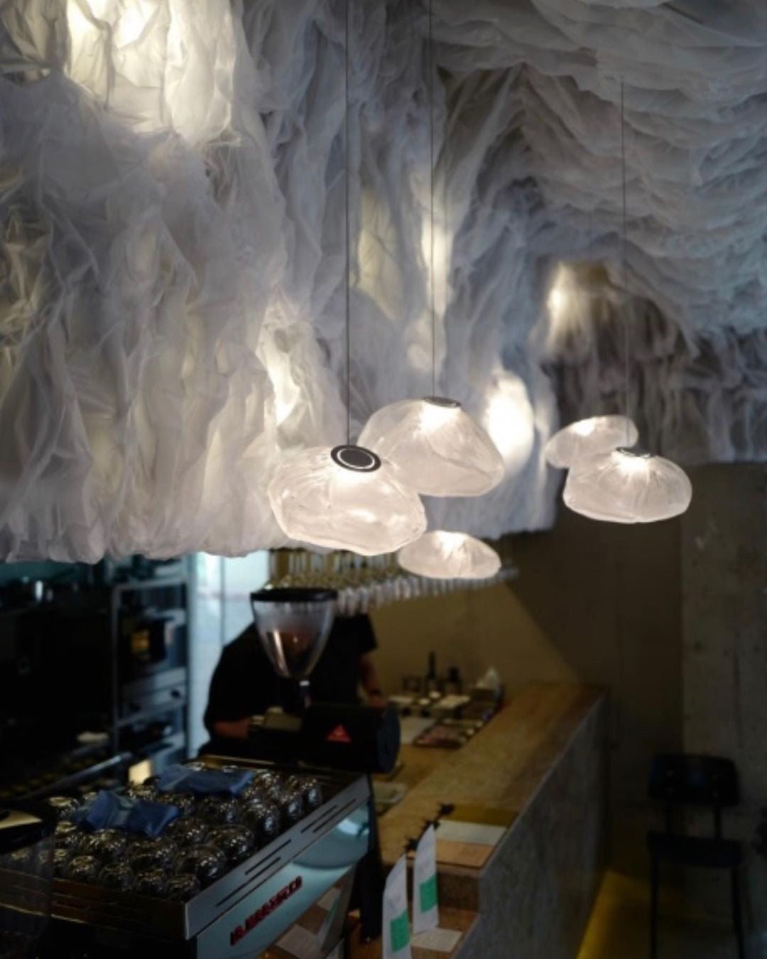 Random 73 Glass Pendant Light