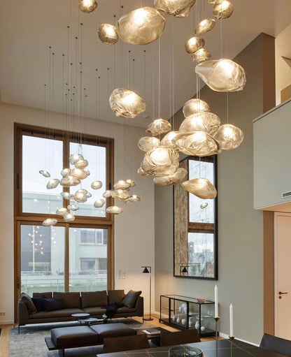 Random 73 Glass Pendant Light