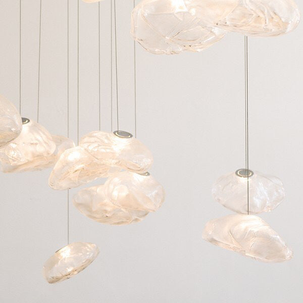 Random 73 Glass Pendant Light