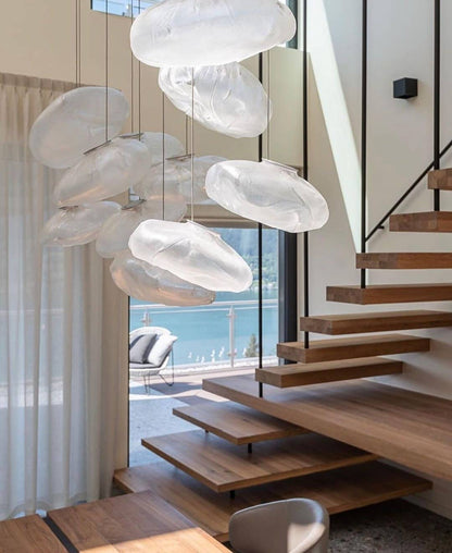 Random 73 Glass Pendant Light