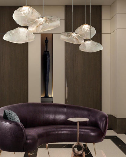 Random 73 Glass Pendant Light