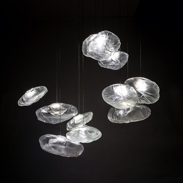 Random 73 Glass Pendant Light