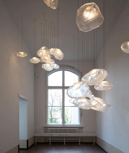Random 73 Glass Pendant Light