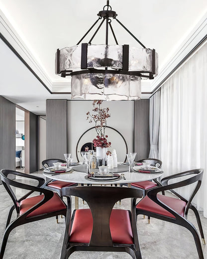 Aenon Glass Chandelier
