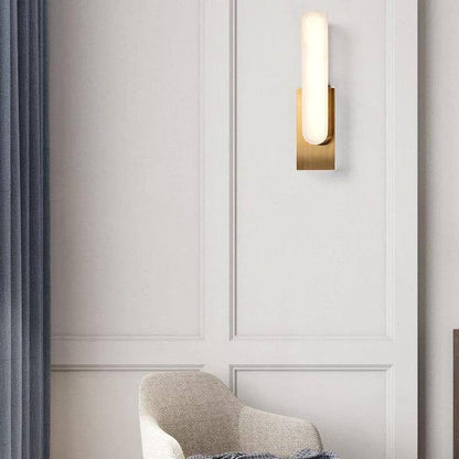 Agatha Alabaster Wall Lamp