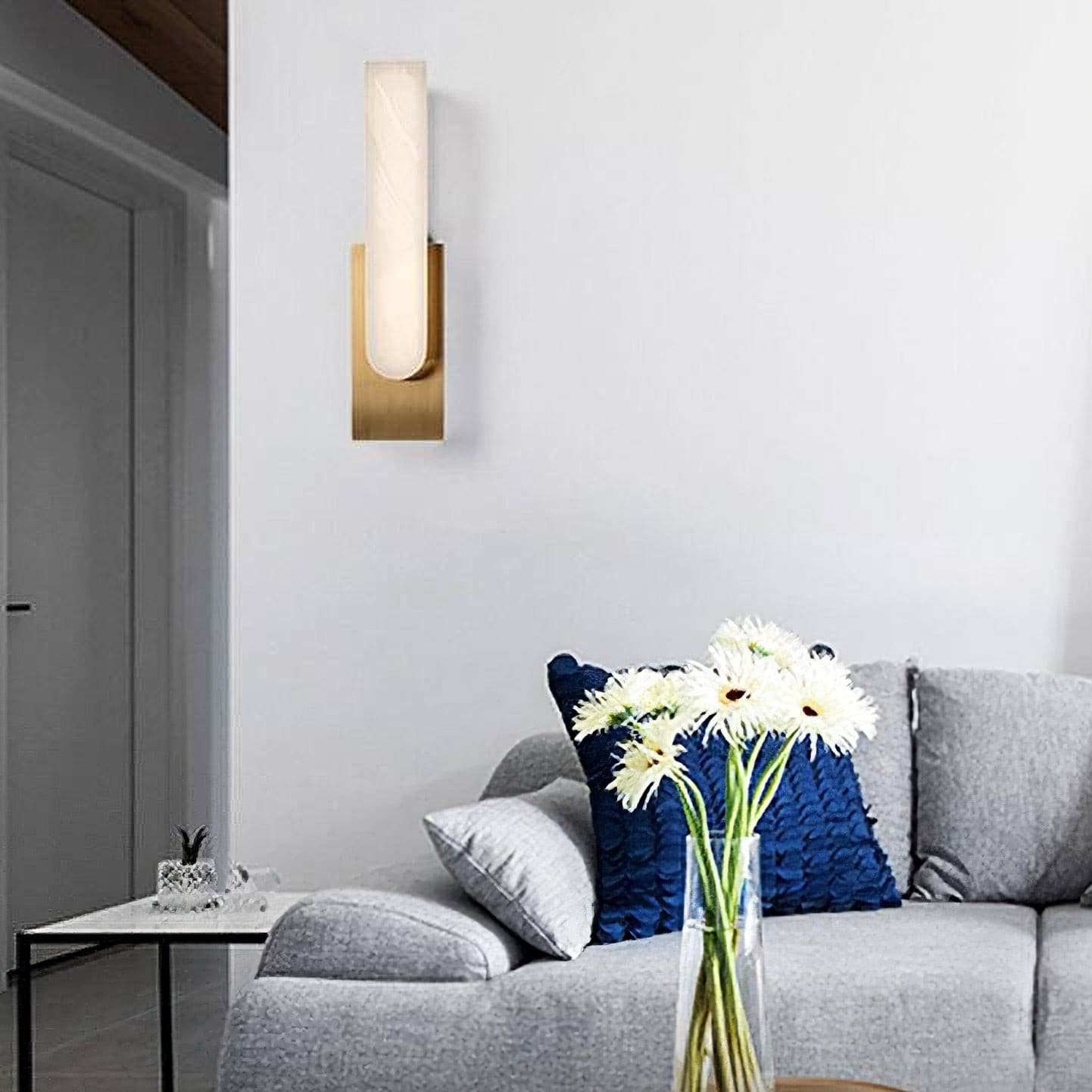 Agatha Alabaster Wall Lamp