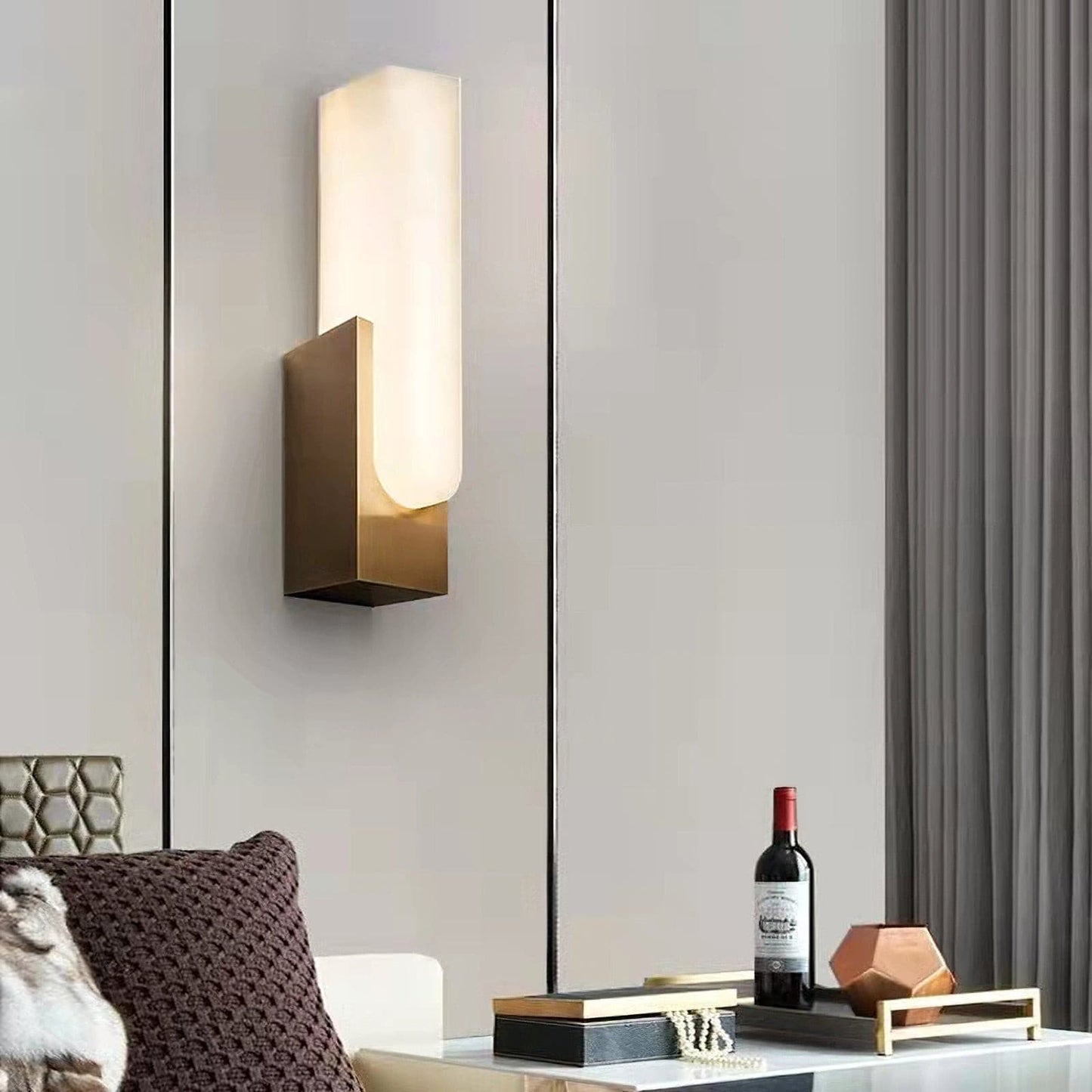 Agatha Alabaster Wall Lamp