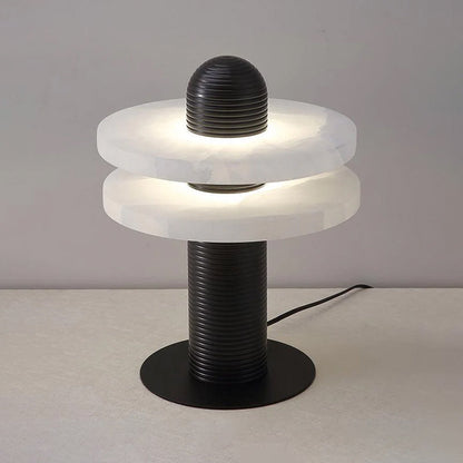 Alabaster Planes Table Lamp