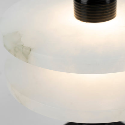 Alabaster Planes Table Lamp