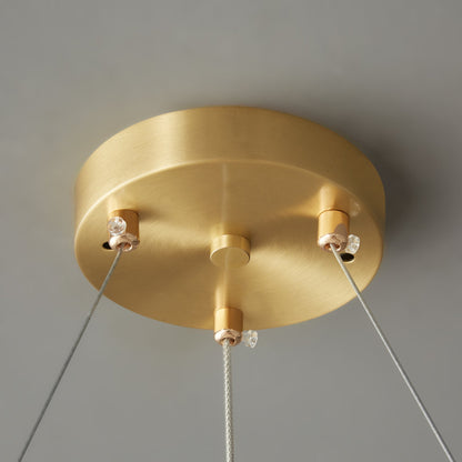 Allanie Gingko Round Chandelier