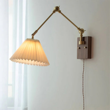 Angeline Swing Arm Plug In Wall Lamp
