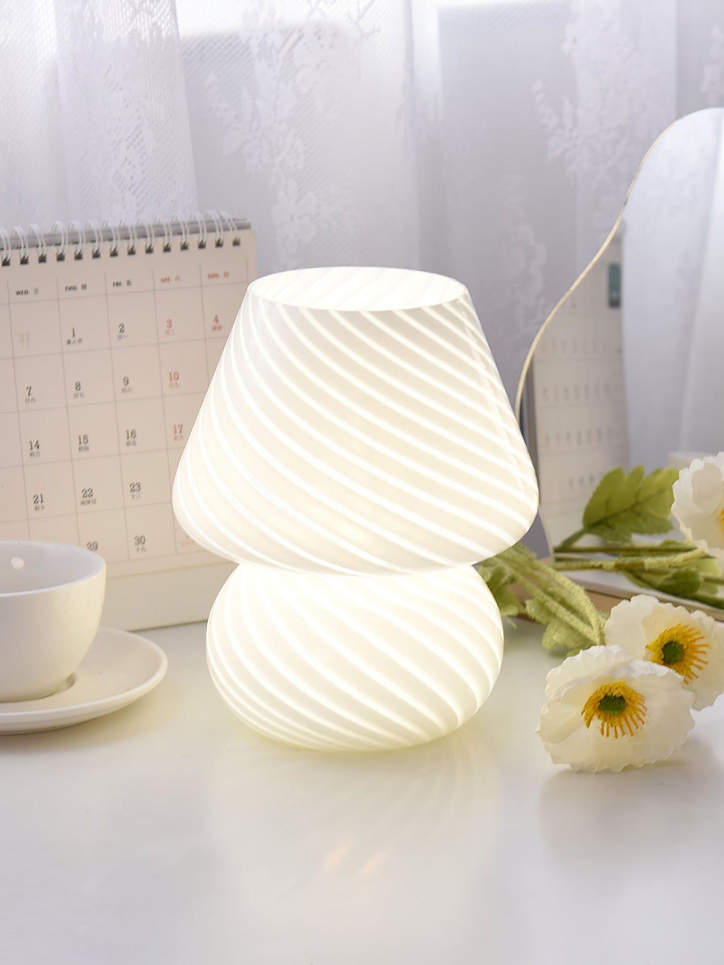 Ansel Glass Table Lamp