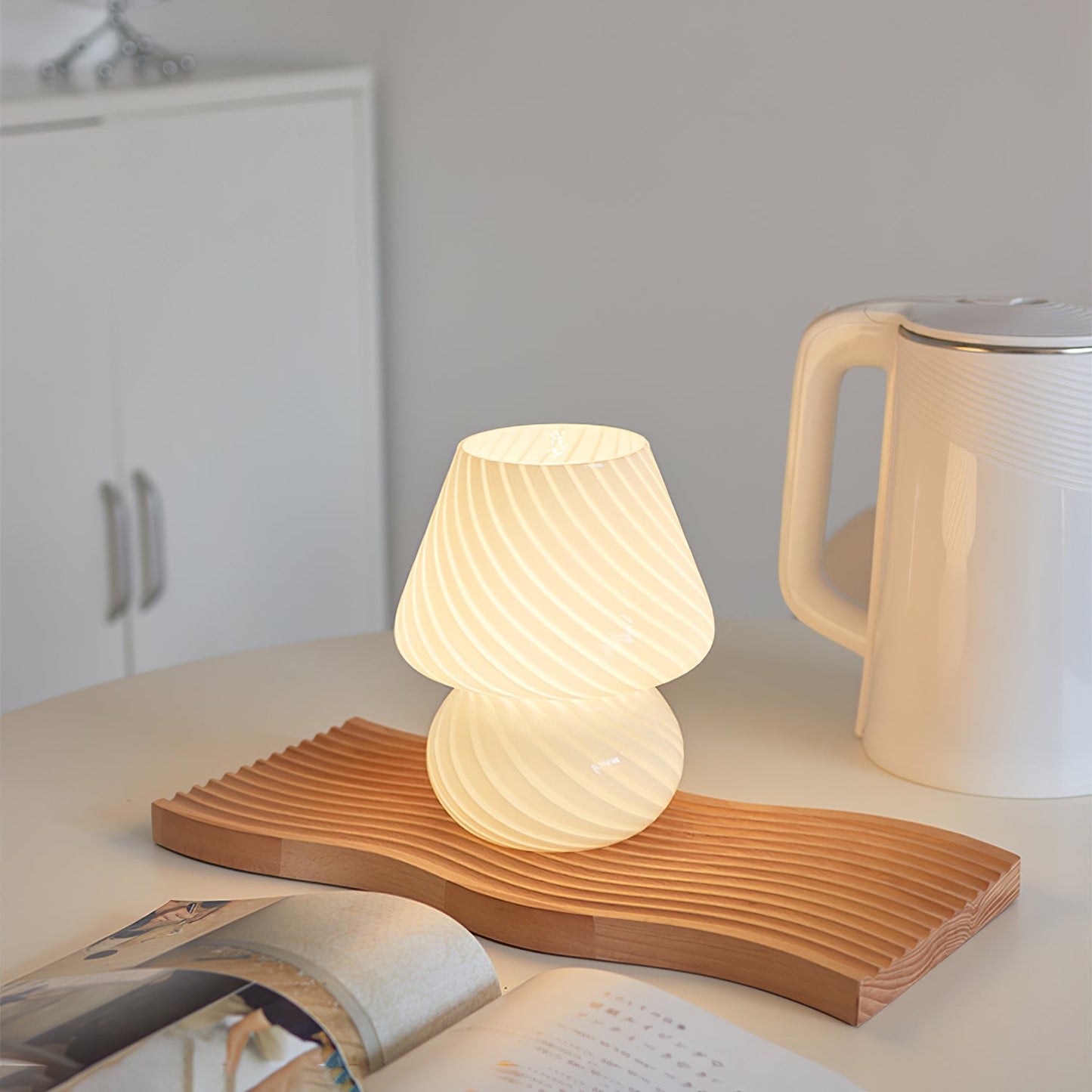 Ansel Glass Table Lamp
