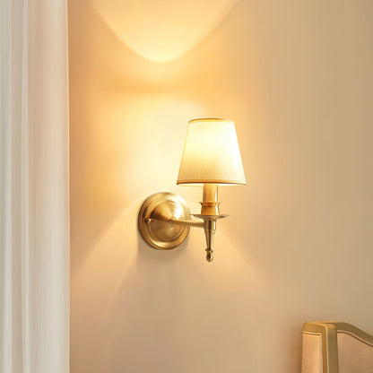 Antique Brass Wall Lamp