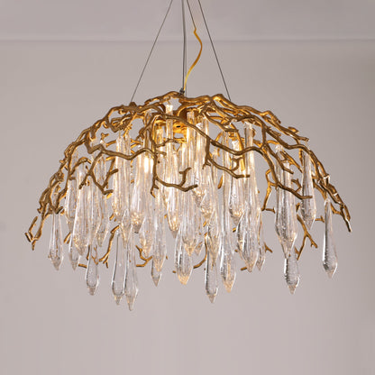 Aqua Dome Chandelier