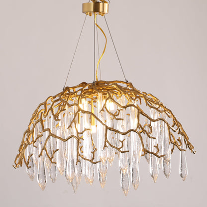 Aqua Dome Chandelier