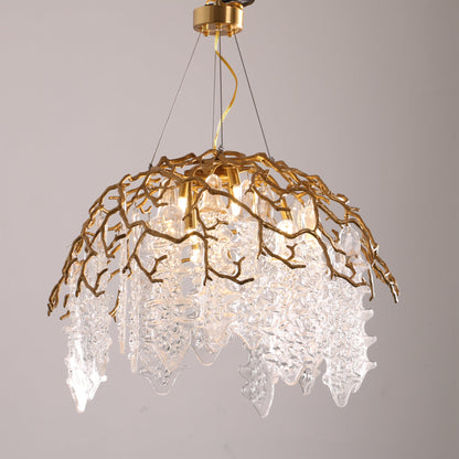 Aqua Dome Chandelier