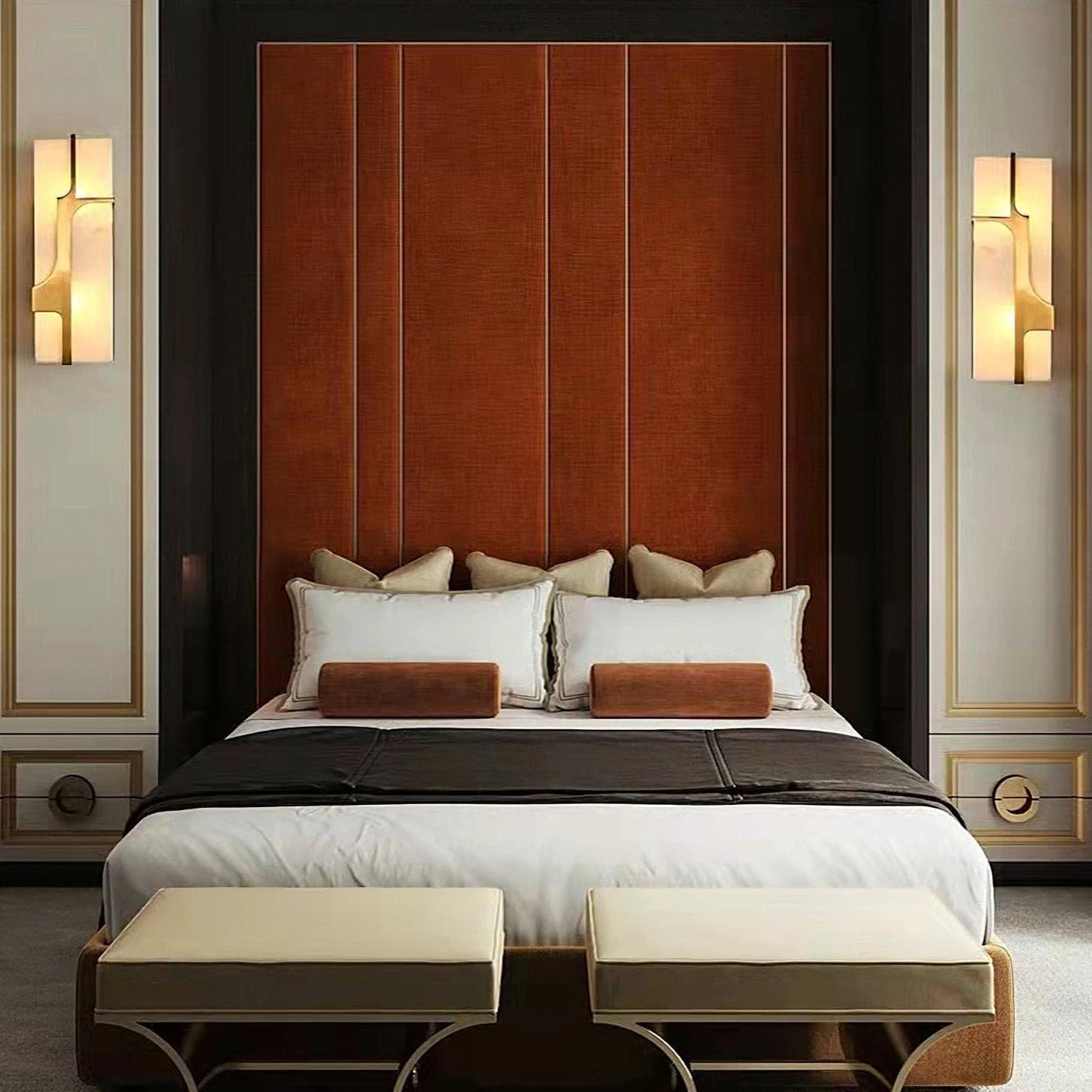 Ariel Alabaster Wall Lamp