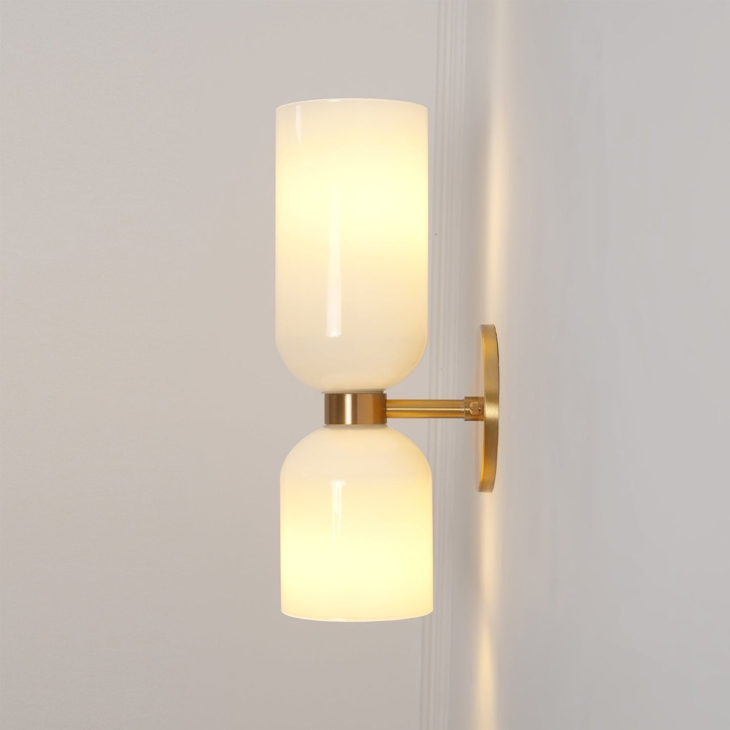 Art Blown Glass Wall Lamp