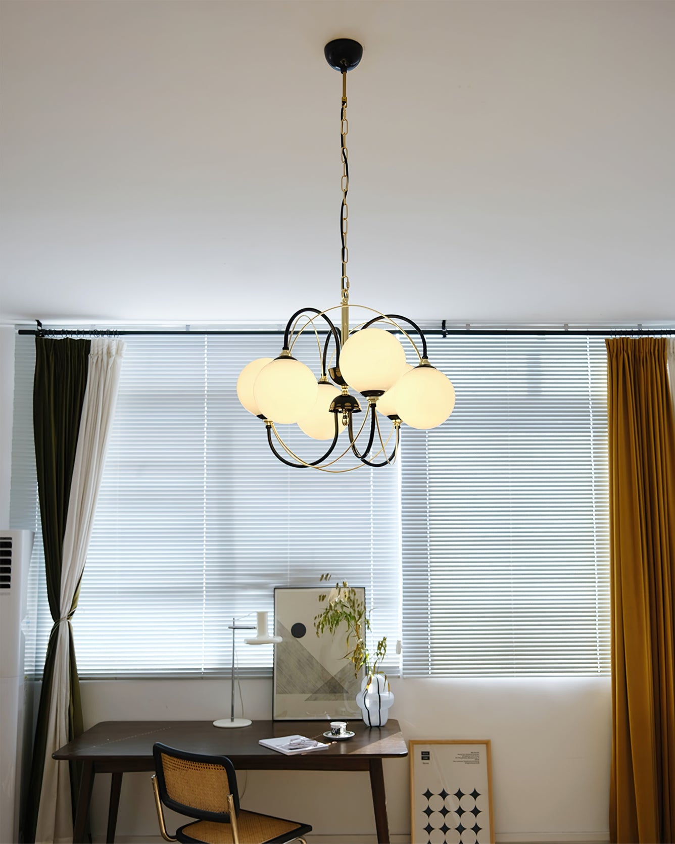 Atomic Orbit Chandelier