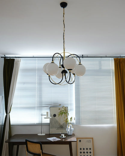 Atomic Orbit Chandelier