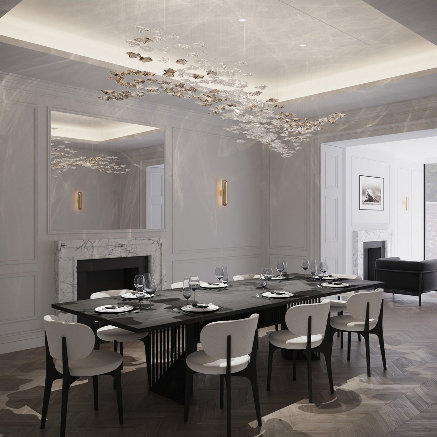 Avenia Fluid Chandelier