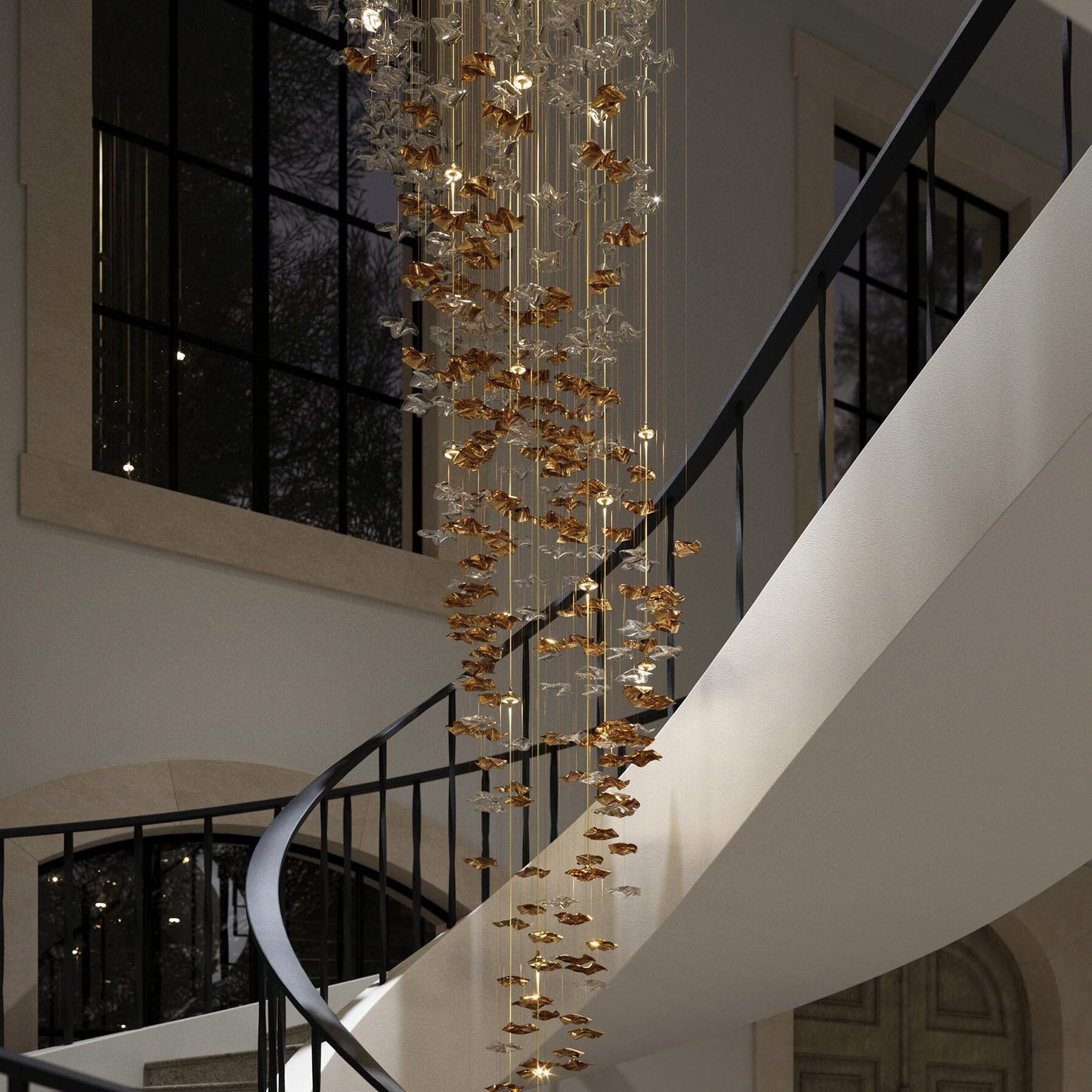 Avenia Fluid Chandelier