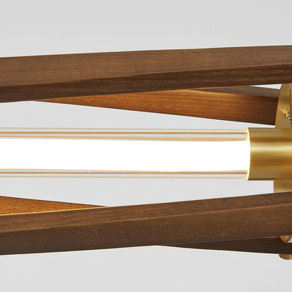 Axis Wood Chandelier